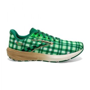 Brooks Launch 10 男 慢跑鞋 路跑 Lucky幸運草限定款 推進加速象限 綠 [1104091D344]