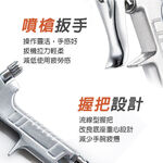 專業型15孔重力式氣動噴漆槍 附漆杯400cc W-71G W71G 孔徑1.5mm 霧化綿密 油漆噴槍, , large