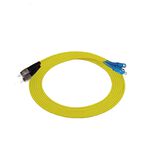 昌運監視器 DJS-SC-FC-2S-03 SC-FC 3M 雙芯單模光纖跳線, , large