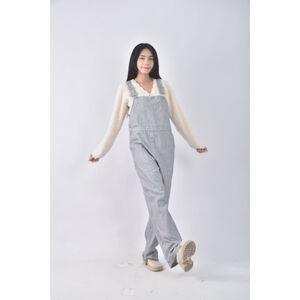 (F) 口袋黑色長褲二手衣