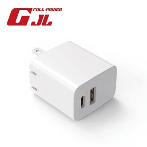 GJL PD20W+QC18W 1A1C 快充充電器