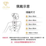 【CF鑽飾】項鍊 莫桑鑽《冰凝雪花》1克拉, , large