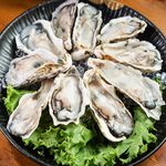 Oyster with half shell, , large