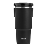 〔佳美能〕TYESO 304不鏽鋼 隨行杯 1050ml 保溫 保冰 保熱 雙層真空 時尚便攜 汽車杯座設計, , large