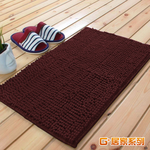 Microfiber short-hair water-absorbing anti-slip floor mat 40x60 cm, , large