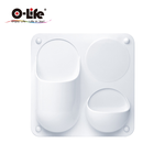【O-Life】Magnetic wall-mounted storage box-B style white, , large