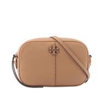 TORY BURCH McGraw 荔枝皮革拉鍊相機包/提拉米蘇, , large