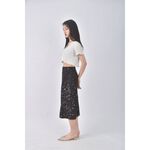 (S) made質感亮片黑色長裙二手衣, , large