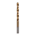 【Panrico 百利世】高速鋼HSS鍍鈦直柄鑽頭 5.0mm(鑽木頭 鑽鐵 鑽塑膠), , large