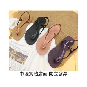 限時特價 [巴拉娜巴西人字拖專賣店]中壢實體店面 Havaianas哈瓦仕 夾腳涼鞋 LUNA  沙灘 海灘 海邊黑/玫瑰金/粉/藍色