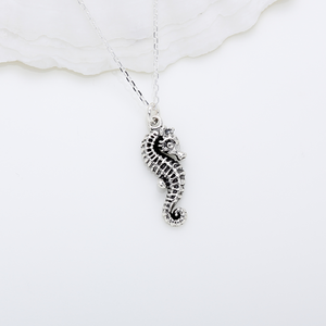 【Angel & Me】Mr. seahorse paternal love s925 sterling silver necklace gift