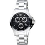 LONGINES 浪琴 Conquest 征服者300米潛水計時腕錶-黑/36mm L33794566, , large