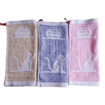 [Kemei Cotton Industry] 12 in the group random excellent no yarn high quality small square scarf / handkerchief / wipe hand towel / wipe sweat towel / saliva towel, , large