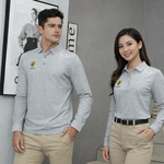 【FALALI】長袖冰感POLO衫-男(灰), , large