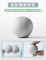 [e shoe store] Shoulder and neck massage stress relief ball (green) Massage stress relief ball Acupoint massage stick (green), , large