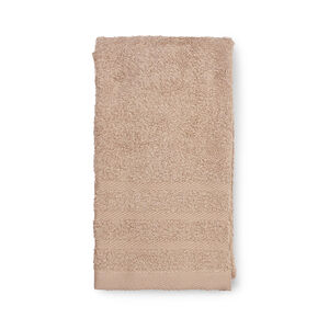 MORINO有機棉超柔緞條毛巾/棕-33x78cm