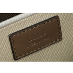 CHLOE' Carry 刺繡標誌帆布小款手提/斜背二用托特包/米色, , large