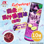 【日本森永】森永果汁果實冰(葡萄) 10罐 (129.5g/罐), , large