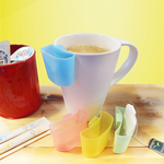 GS MALL 台灣製造 一入 茶包收納盒 糖包盒 茶包架 湯匙架 湯匙盒 馬克杯收納 攪拌棒收納盒 湯匙盒 鹽包盒, , large