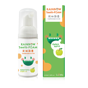 Luveta Rainbow Teeth-Foam Green Apple