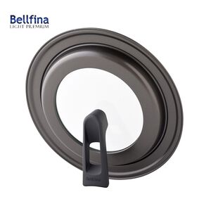 日本Arnest bellfina 可立式玻璃鍋蓋-30cm(日本製、26-30cm鍋子適用）