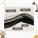 【Hampton 漢汀堡】軟式珪藻土地墊-曼陀羅藍底, , large