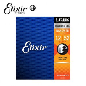 Elixir 12152 Nanoweb 薄包覆 電吉他套弦 12-52 【敦煌樂器】