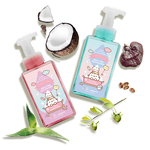 Luveta 寶寶2合1柔護洗髮沐浴泡泡慕斯 - 450ml / 粉藍瓶［集翔國際］, , large