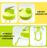 金德恩 GS MALL 台灣製造 一入 環保流線玻璃瓶500ml R-300 流線玻璃瓶 玻璃瓶 流線瓶 水瓶 水杯, , large