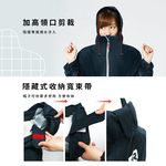 [TDN] AIR Ultra-Light Functional Two-Piece Rain Suit (Highly Waterproof, Quick-Dry Motorcycle Raincoat, EP4838), Wheat Color, Size M, , large