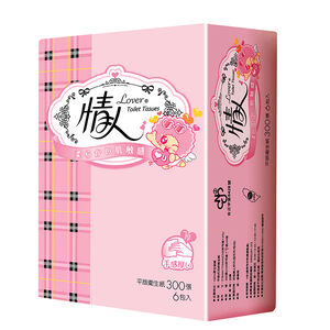 情人平版衛生紙-300PC