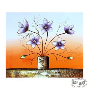 【御畫房】 手繪無框油畫 花影繽紛 50x60cm