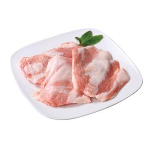 Freezing Frost Pork muscle
