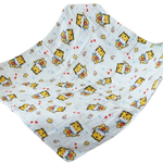 [Kaimei Cotton Industry] 2 packs of blended bamboo fiber silk yarn baby gauze swaddle towel suitable for thin quilts/bath towels/children's towels 90*90 size, , large
