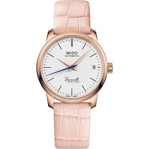 MIDO 美度 Baroncelli Heritage 機械女錶-29mm  M0272073601000