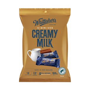 Whittakers Mini Size Creamy Milk Slab