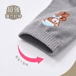 泰迪樂園中筒襪 小熊長襪 熊熊女襪 中統長襪 熊熊棉襪 可愛長襪【旺達棉品】TD-A302, , large