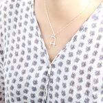 【Angel & Me】迷你 鋸弓 工具 Saw s925 純銀項鍊 生日 週年 畢業 情人節 聖誕節 禮物, , large