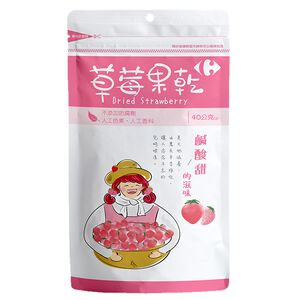 家樂福 草莓果乾-40g