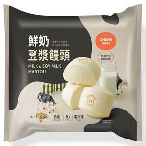 奇美鮮奶豆漿饅頭(奶素)