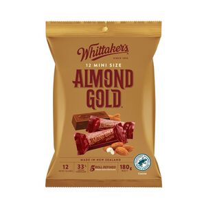 Whittakers Mini Size Almond Gold Slab