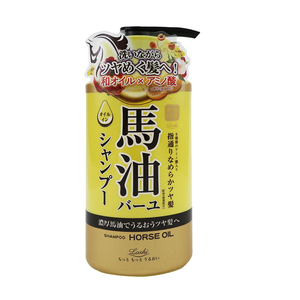 日本製 濃郁馬油柔順雙效洗髮精-450ml-2瓶