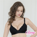 【可蘭霓Clany】台灣製立體美型2.0無鋼圈吸濕排汗 S-Q/2XL 旅行內衣 低調黑 6976-63, , large