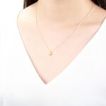 【Angel & Me】愛心 種子 s925 純銀厚鍍 24k 純金 項鍊 生日禮物, , large