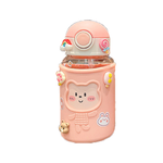 Bear Flip Straw Bottle, , large