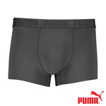 PUMA 涼感內褲 1件組 彪馬 跳豹 男內褲 冰絲內褲 平口內褲 涼感 彈力 貼身 絲滑 冰涼 透氣 抗菌 無痕 灰, , large