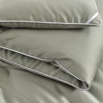 【Betrise】Mint Green-Top 300 Woven Lyocell Fiber Graphene Technology Antibacterial Feather Velvet Warm Winter Quilt (Extended 8x7 Feet), , large