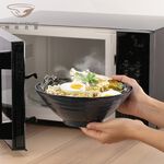 【哩皿食器】台灣製  CPET 潔晶拉麵碗禮盒兩入組｜暮夜藍, , large