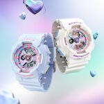 CASIO 卡西歐 BABY-G 夢幻色調手錶 BA-110FH-7A, , large