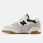 Kixpress-New Balance 女 復古鞋 休閒 運動 B楦 NB 550 皮革 穿搭 膠底 海鹽灰 [BBW550TA], , large